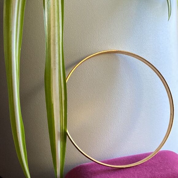 💛 14k Gold Filled Mexico Bangles - Picture 3 of 7